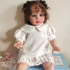 26 inch Reborn Toddler Doll Pippa Doll Vinyl Material Soft Touch Already Painted