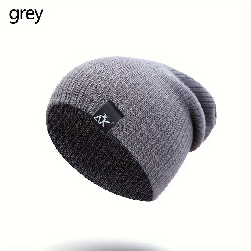 Knitted Warm Hat for Autumn Winter Outdoor Fishing