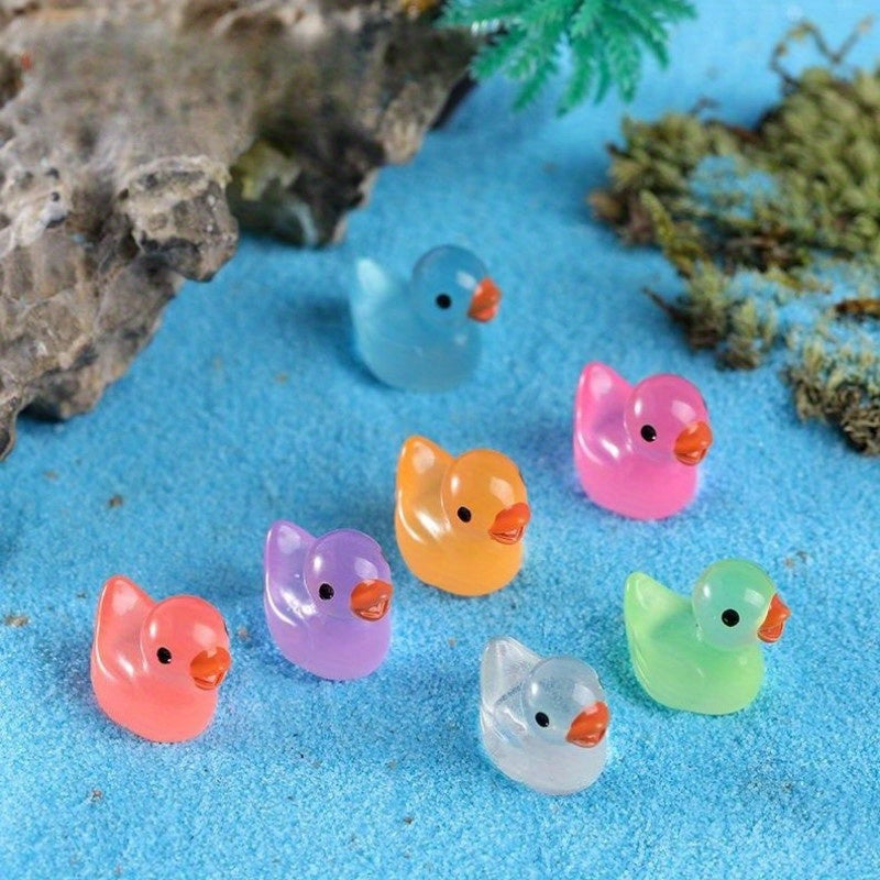 Duck Luminous Micro Landscape Series Sand Table Decor DIY Decoration