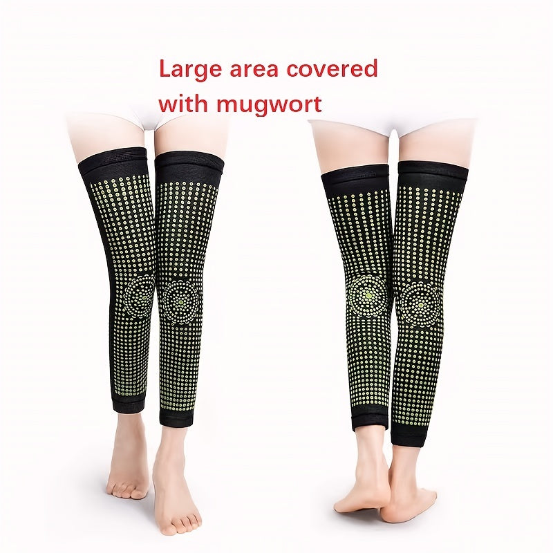 Warm Winter Knee Pads for Men and Women - Thick Thermal Leggings
