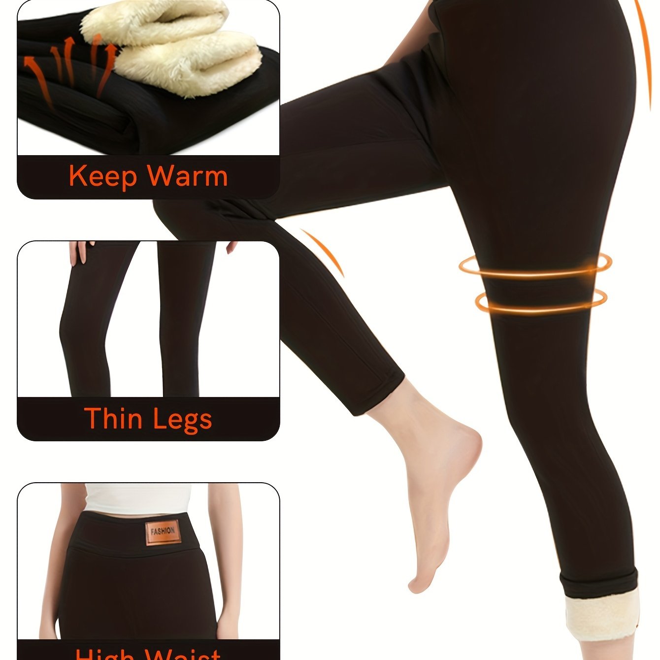 Warm High Waist Yoga Leggings Thickened Tight Pants
