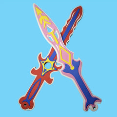 Soft Cartoon Foam Toy Sword for Role Playing Party Favors