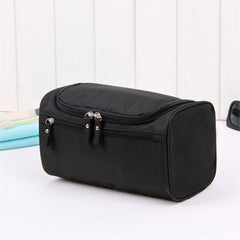 Waterproof Cosmetic Bag Travel Organizer for Toiletries Mill Sand Oxford Case