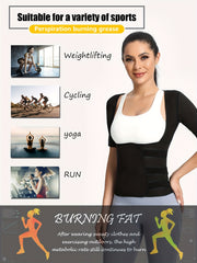 Open Bust Shaping Tops Waist Trainer Tummy Control Slimmer Short Sleeve