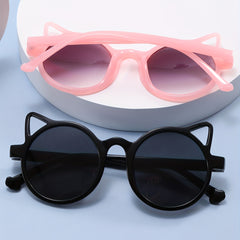 Y2K Cat Shaped Sunglasses Holiday Party Outdoor Travel Boys Girls