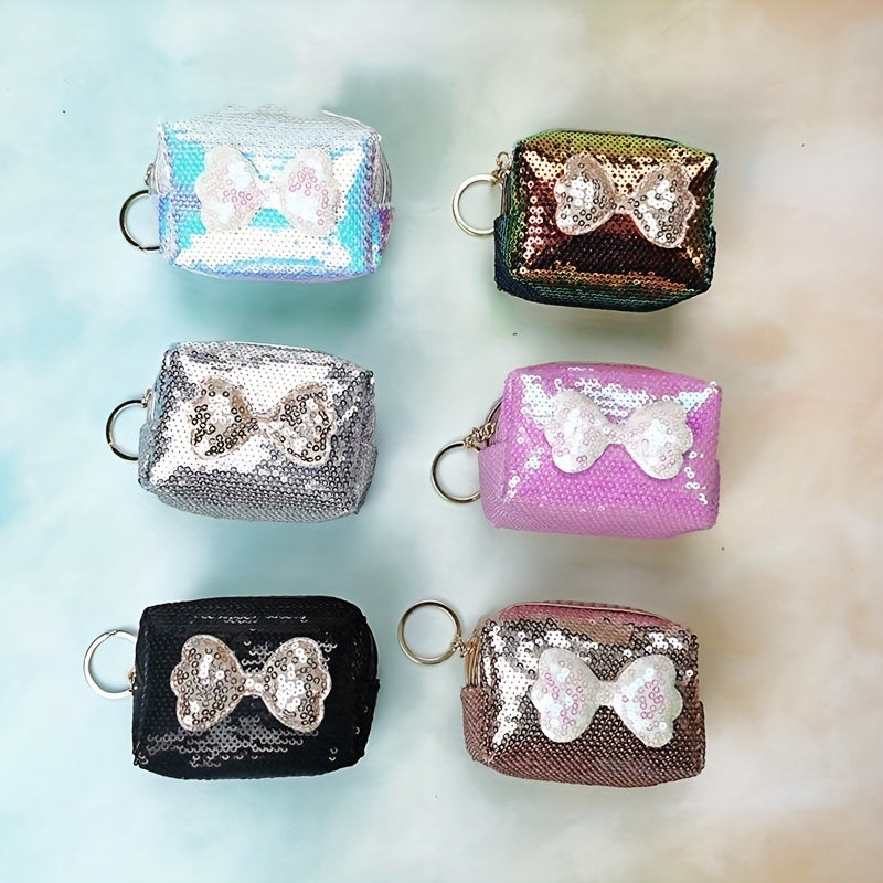 Bow Tie Bead Keychain Gift for Girls and Women