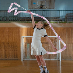 2 PCS Twirling Ribbons for Dance & Gymnastics