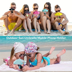 Waterproof Phone Bracket Umbrella Anti Glare Phone Holder