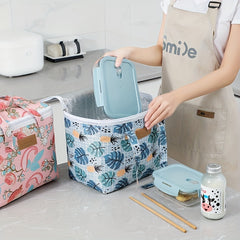 Large Capacity Picnic Bag Portable Camping Basket for Outdoor Adventures