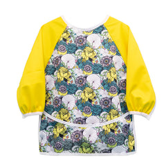Mumsbest Long Sleeve Baby Bib Waterproof Feeding Smock Bibs