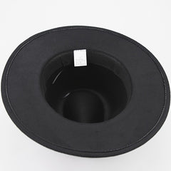 Wide Brim Fedora Hat Solid Color Women's Accessories Gift
