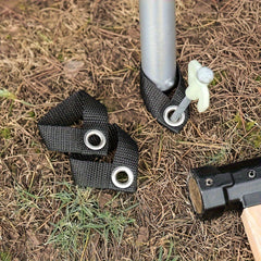 8PCS Outdoor Awning Pole Fastener Camping Fishing Pole Fastener