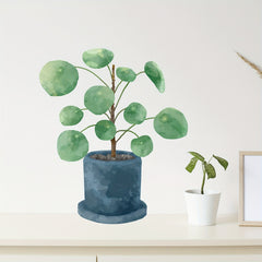 Green Leaves Wall Decal Peel And Stick Removable Sticker