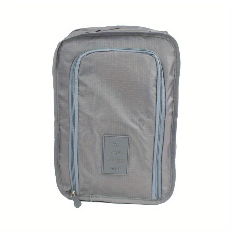 Portable Travel Shoes Storage Bag with Zipper - Luggage Packing Bag