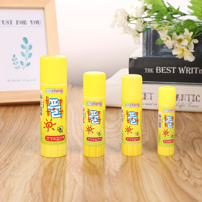 3pcs Solid Glue Stick Student High Viscosity