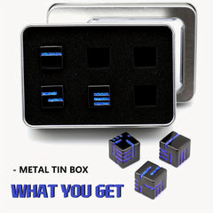 1pc 6pcs Metal Dice Set Six Sided Solid Polyhedral for Tabletop Games