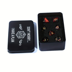 Metal Dice Box for Storing, Collecting, and Gifting