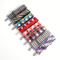 Colorful Pattern Bag Strap Adjustable Removable Strap Travel Accessories