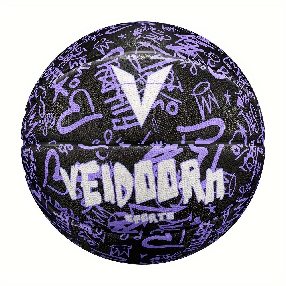 Size 7 Rubber Basketball for Indoor Outdoor Play