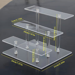 Acrylic Transparent Display Stand for Figurines