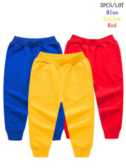 Boys Casual Active Sweatpants Elastic Waist Sports Pant