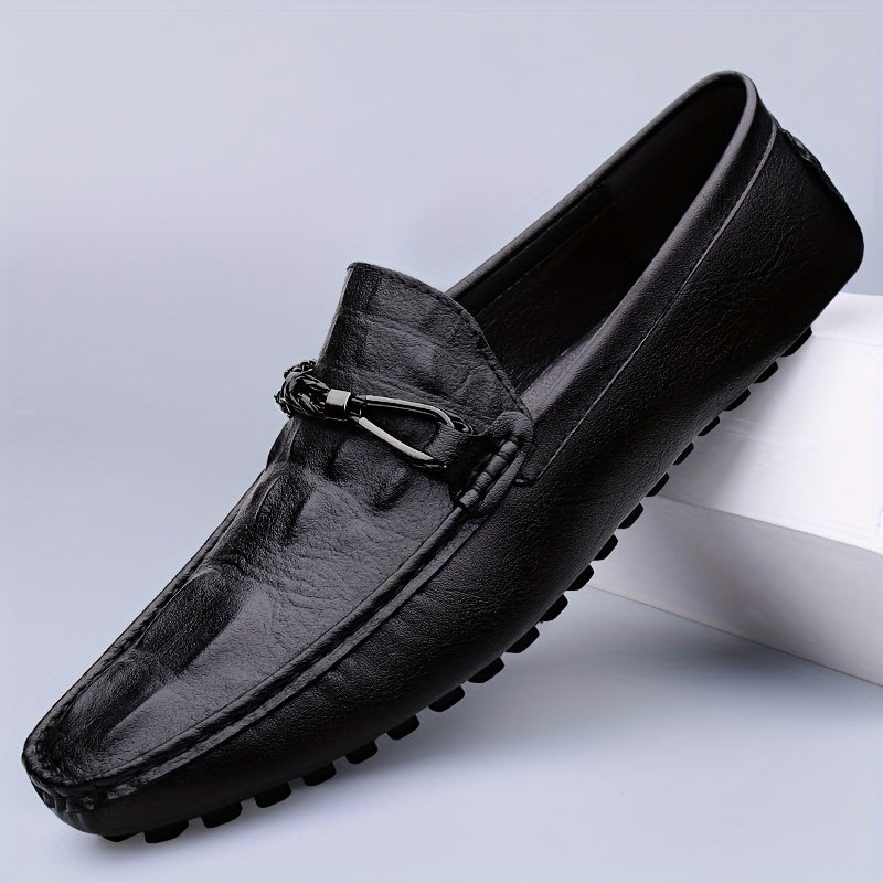 Men's Comfy Moccasin Loafers Slip-On Shoes