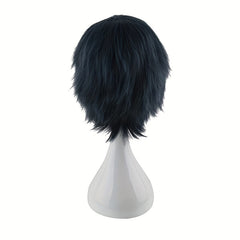 Men's Dress Up Short Wig With Bangs for Parties