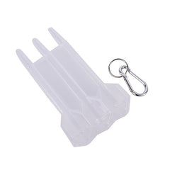 Portable Dart Storage Box with Keychain