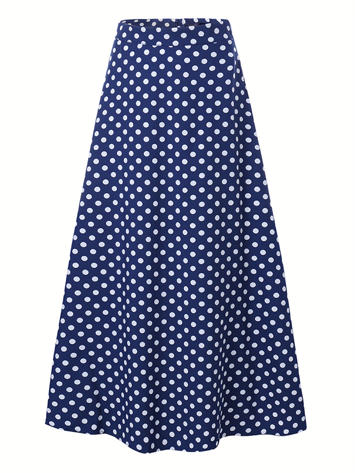 Women's Dot Print Maxi Skirt
