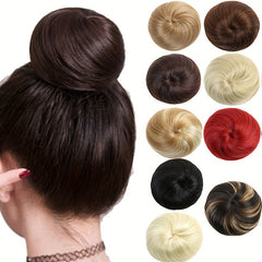 Vintage Ball Head Wig Silk Elastic Rope Curly Hair Headdress