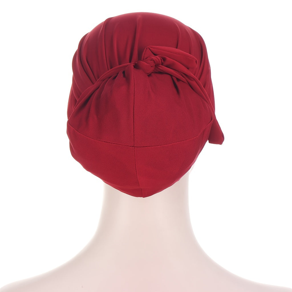 Strappy Beanie Turban Cap Headwear for Women