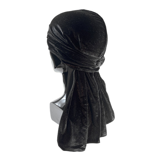 Hip Hop Golden Velvet Thickened Warm Pirate Hat