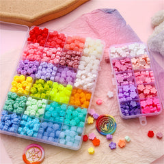 Cat Claw Shaped Wax Bead Set 24 Grid Box