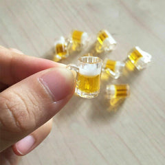 3pcs Mini Cup Doll House Kitchen Drink Model Wine Glass Decoration