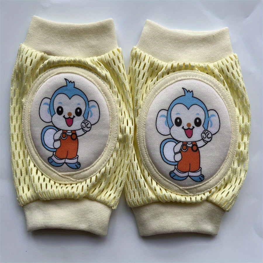 Breathable Mesh Knee Pads for Baby Crawling