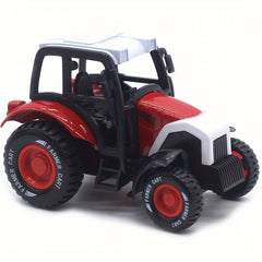 1pc 1:55 Alloy Farmer Car Model Tractor Decoration Toy