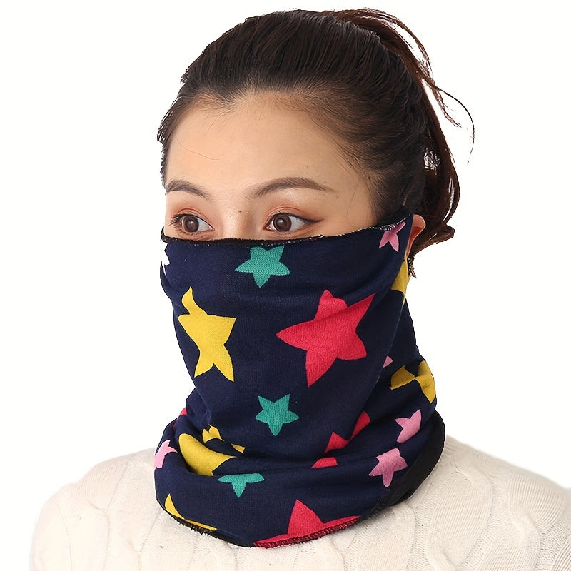 Winter Warm Cashmere Neck Cover Outdoor Riding Mask