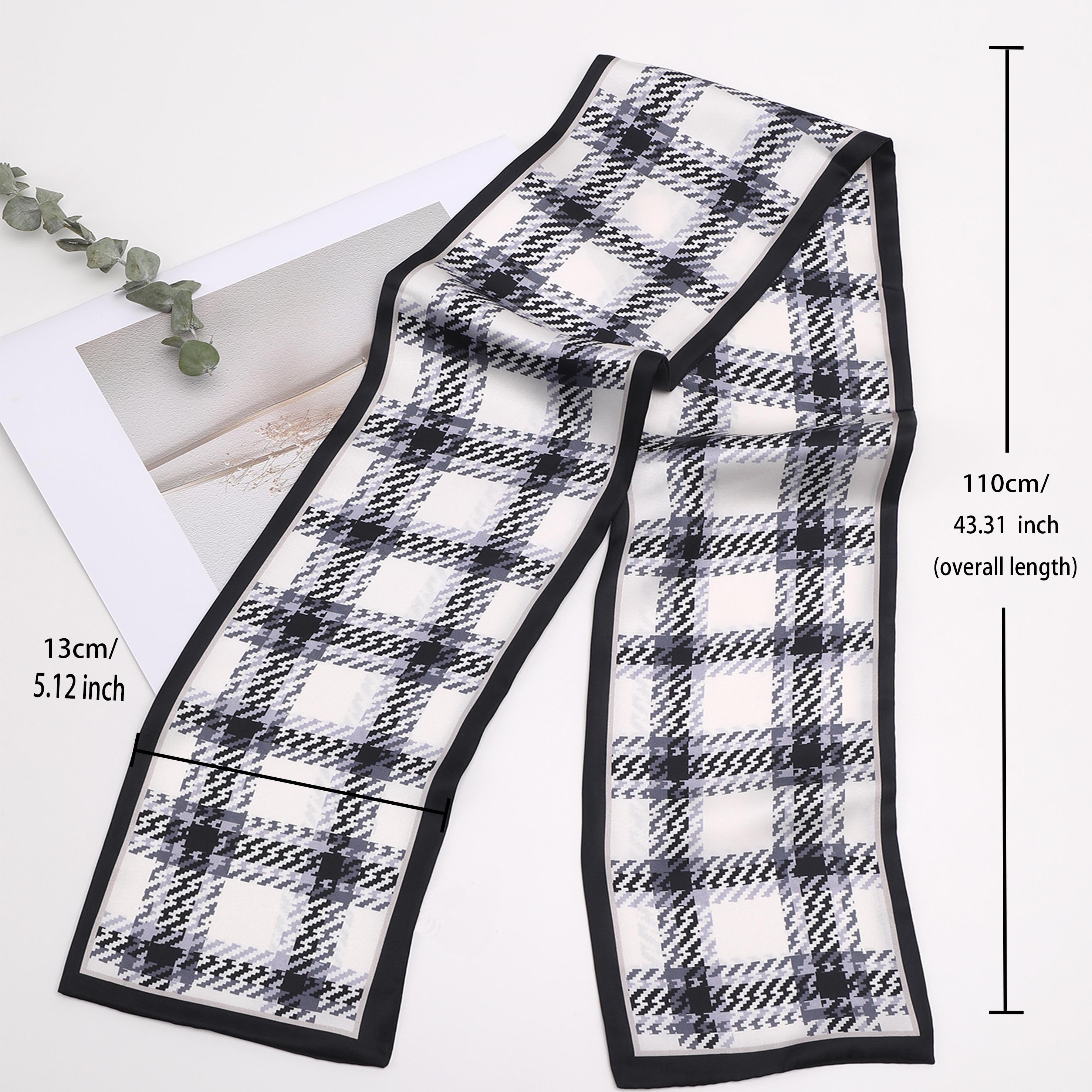 Small Tie Scarf & Weekend Casual Look