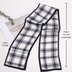 Small Tie Scarf & Weekend Casual Look