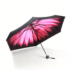 Compact Lightweight Portable Manual Folding Umbrella UV Protection