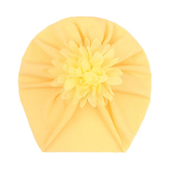 Chiffon Flower Baby Headscarf and Hat