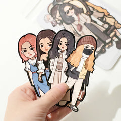20pcs Fashion Outfits Stickers Scrapbooking Water Bottles Laptop DIY Decoration