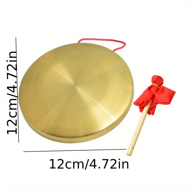 Copper Gong Percussion Toy - Party Cheer Wooden Toys