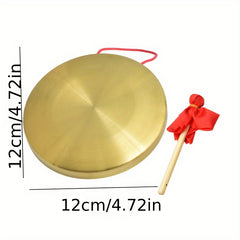 Copper Gong Percussion Toy - Party Cheer Wooden Toys