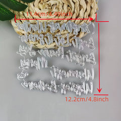 1Pc Christmas Metal Cutting Dies Stencils For DIY Scrapbooking Photo Album