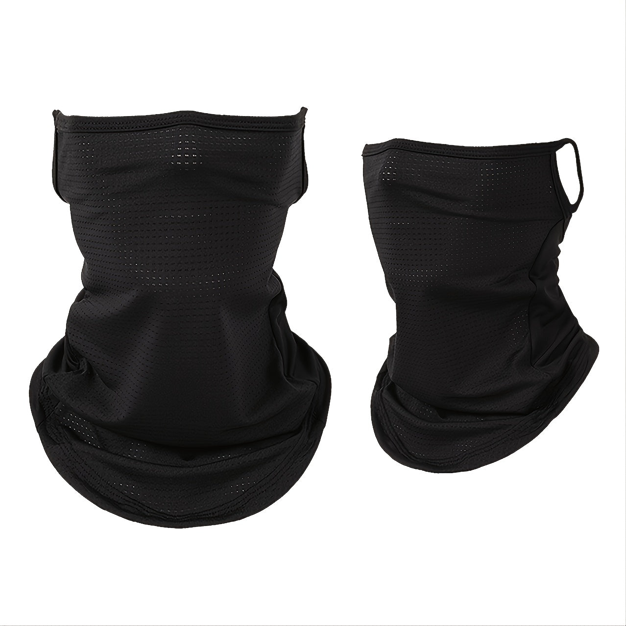 Mesh Facemask Polyester Neck Solid Windproof Dustproof Fishing Sunscreen