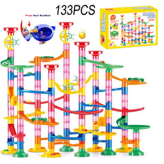 133Pcs Track Bead Building Blocks Educational Toys Boys Girls