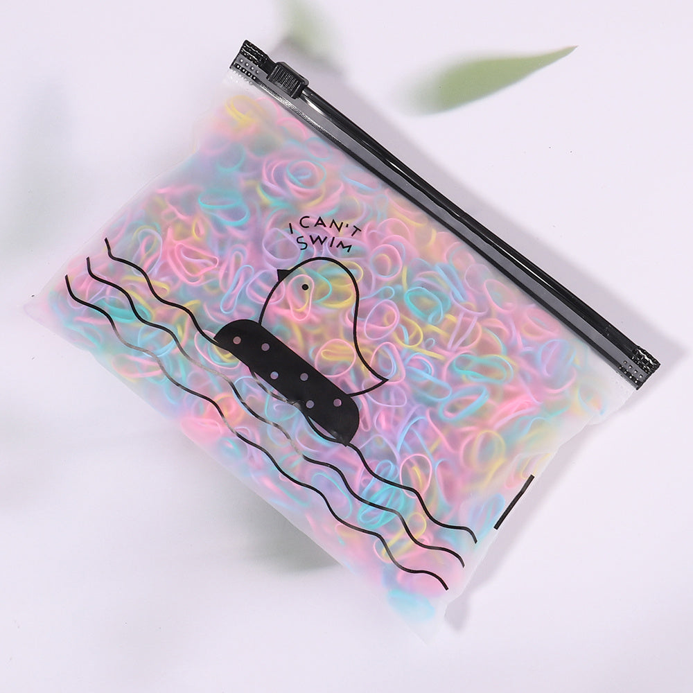 2000 Colorful Hair Ties for Kids