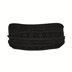 Boho Unisex Sports Headband Sweat Wicking Stretchy Breathable Polyester