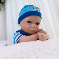 18" Reborn Baby Dolls Realistic Soft Vinyl Toy For Kids